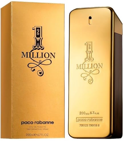 Paco Rabanne 1 Million Eau De Toilette Spray for Men, 1.7 fl. Oz